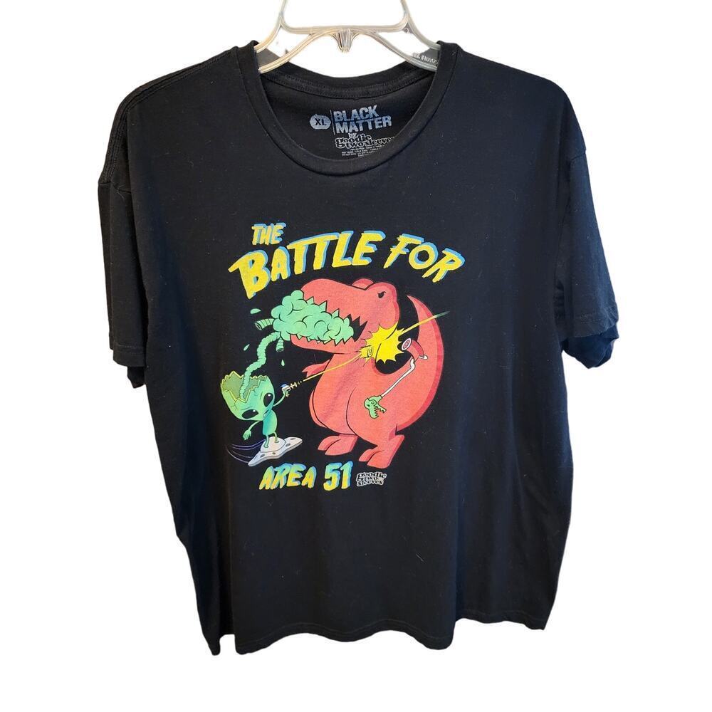 Alien vs Trex  Area 51 t-shirt size XL